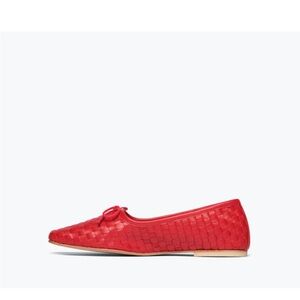 Freda Salvador Red Jada Ballet Flats